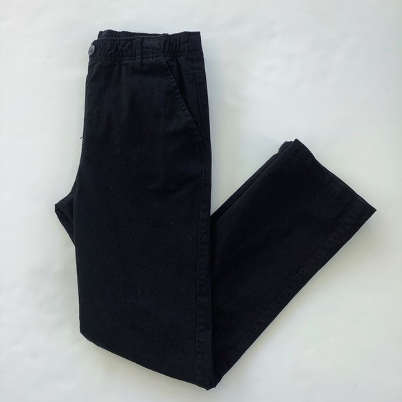 Children’s Place Black Flat Front Pants - Picture 1 of 4